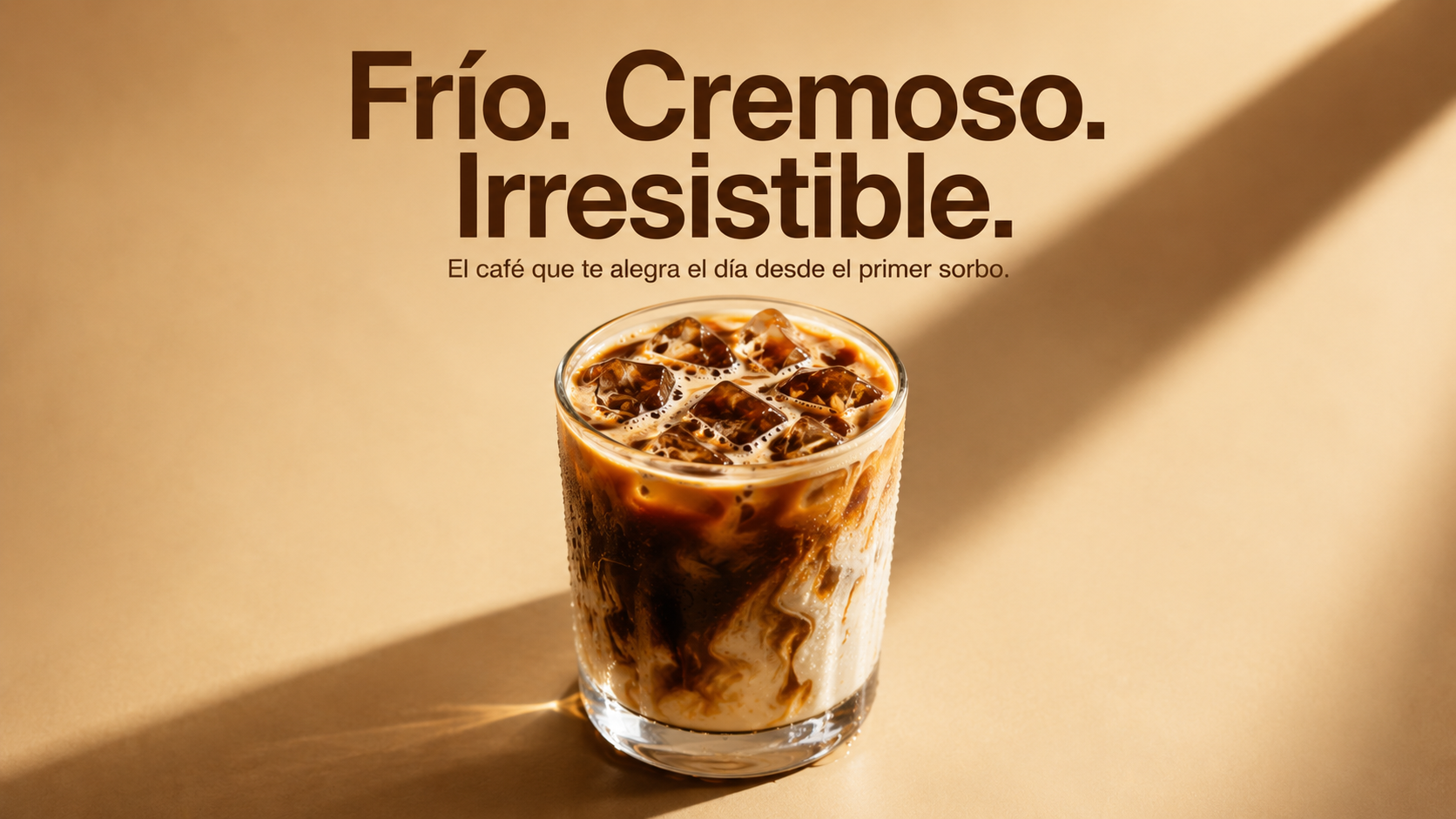 Café helado cremoso RiseUp Coffee